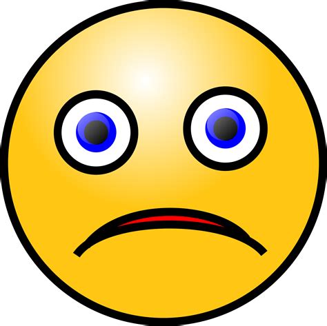 sad face clipart|More.